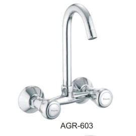 AGARNI SERIES / C.P. WALL MIXER WITH BEND ARRANGEMENT FOR OVERHEAD SHOWER 