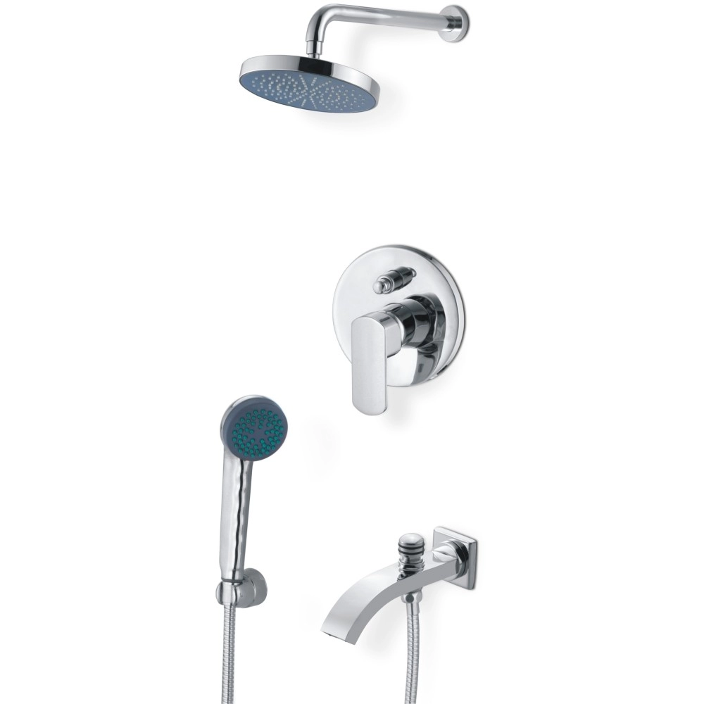 VARIANCE COLLECTION / C.P. O/H RAIN SHOWER/SINGLE LEVER/4 WAY DIVERTOR/BATH SPOUT/TELEPHONIC SHOWER