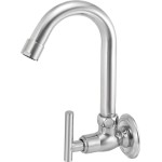 SWAN SERIES / SINK COCK WITH SWIVEL ' J ' SPOUT