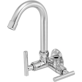 SWAN SERIES / SINK COCK 2 IN 1 ' J ' SPOUT